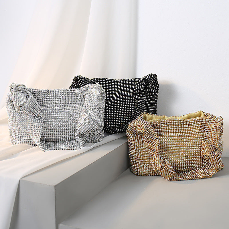 Rhinestone Handbag by Ava