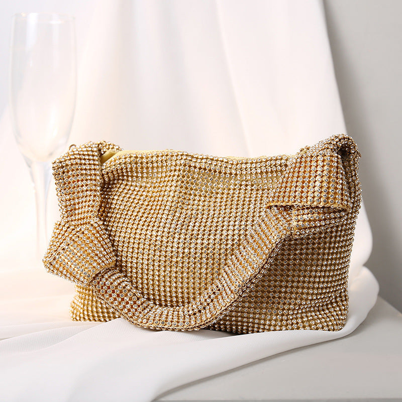 Rhinestone Handbag by Ava