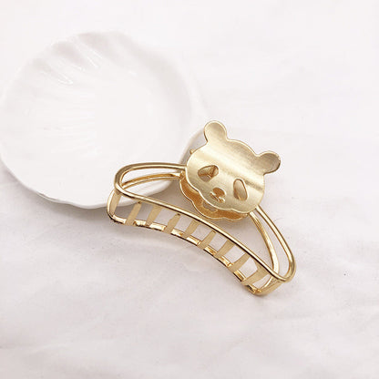 Animal Inspired Gold Metal Hair Claw
