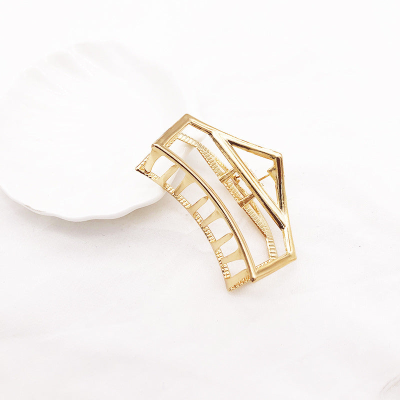 Animal Inspired Gold Metal Hair Claw