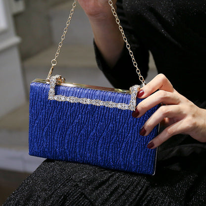 Pleated Clutch Bag by Maria