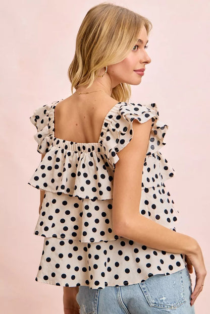 Bibi Polka Dot Top