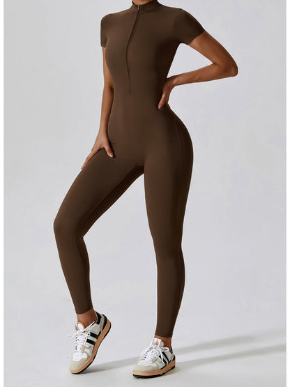 Liber Autumn Women's Zipper Bodysuit