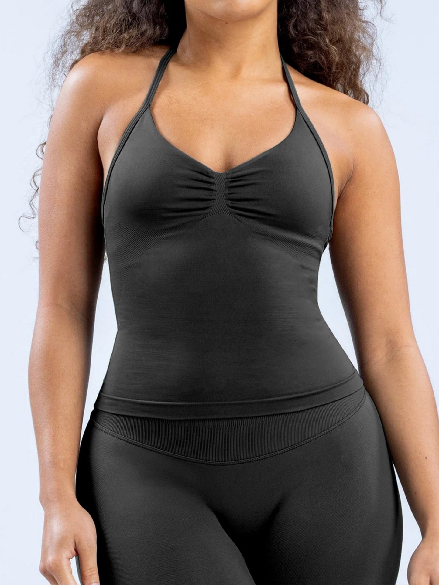 Seamless With Breast Pads Beautiful Back Fitness Exercise Yoga Tank Top