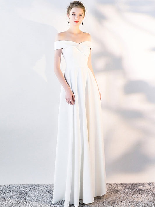 Off Shoulder Dresses Elegant Birthday Party Prom Cocktail Maxi Dress