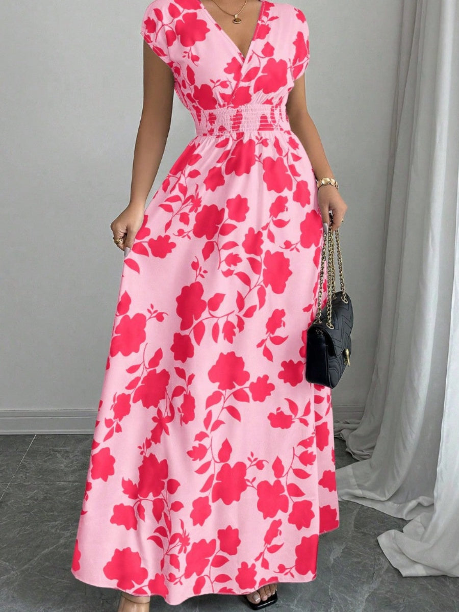 Hit Flowers Plants And Flowers Maxi Dresses