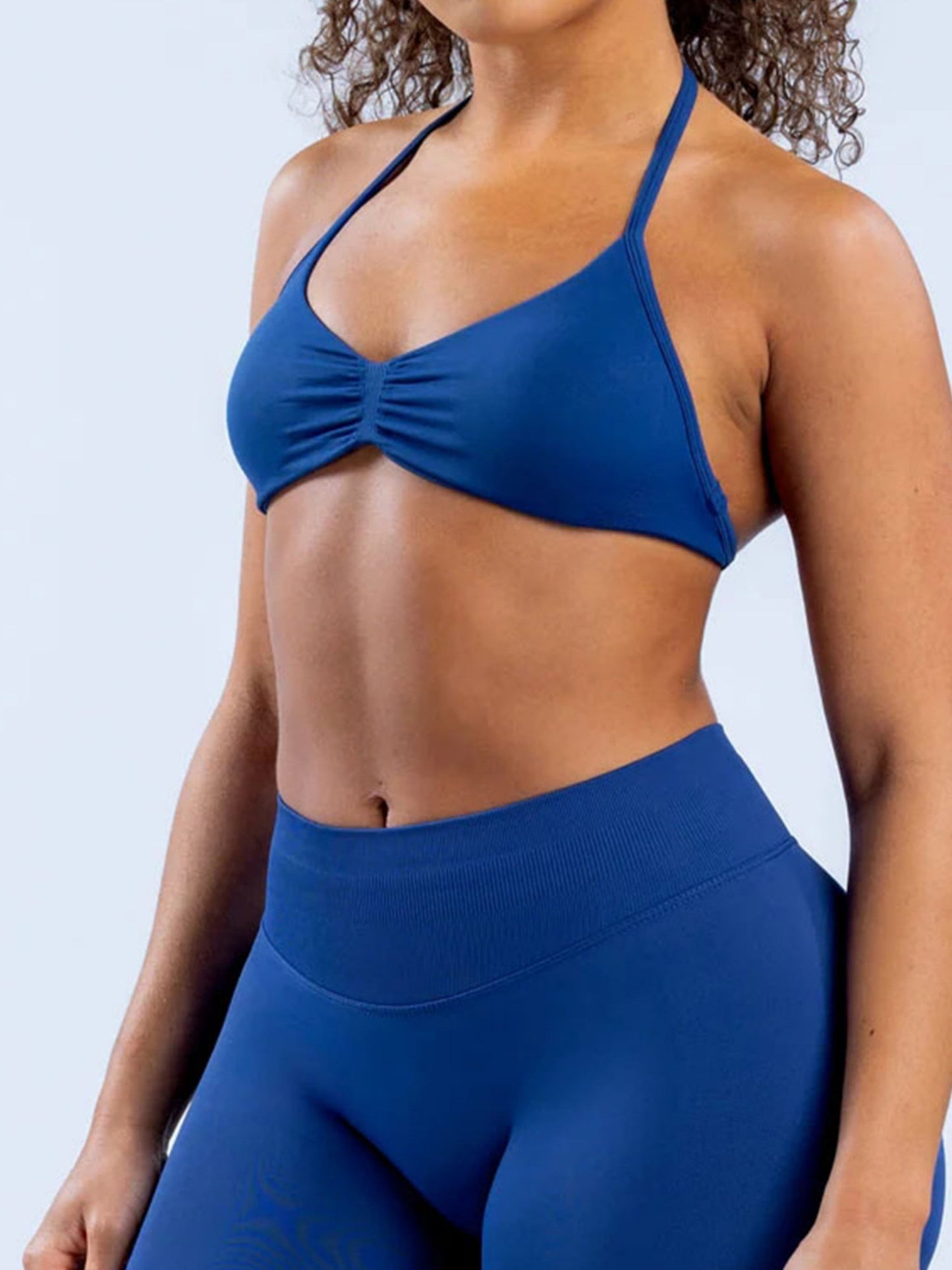 Seamless Halter Bra Beautiful Back Yoga Underwear Vest