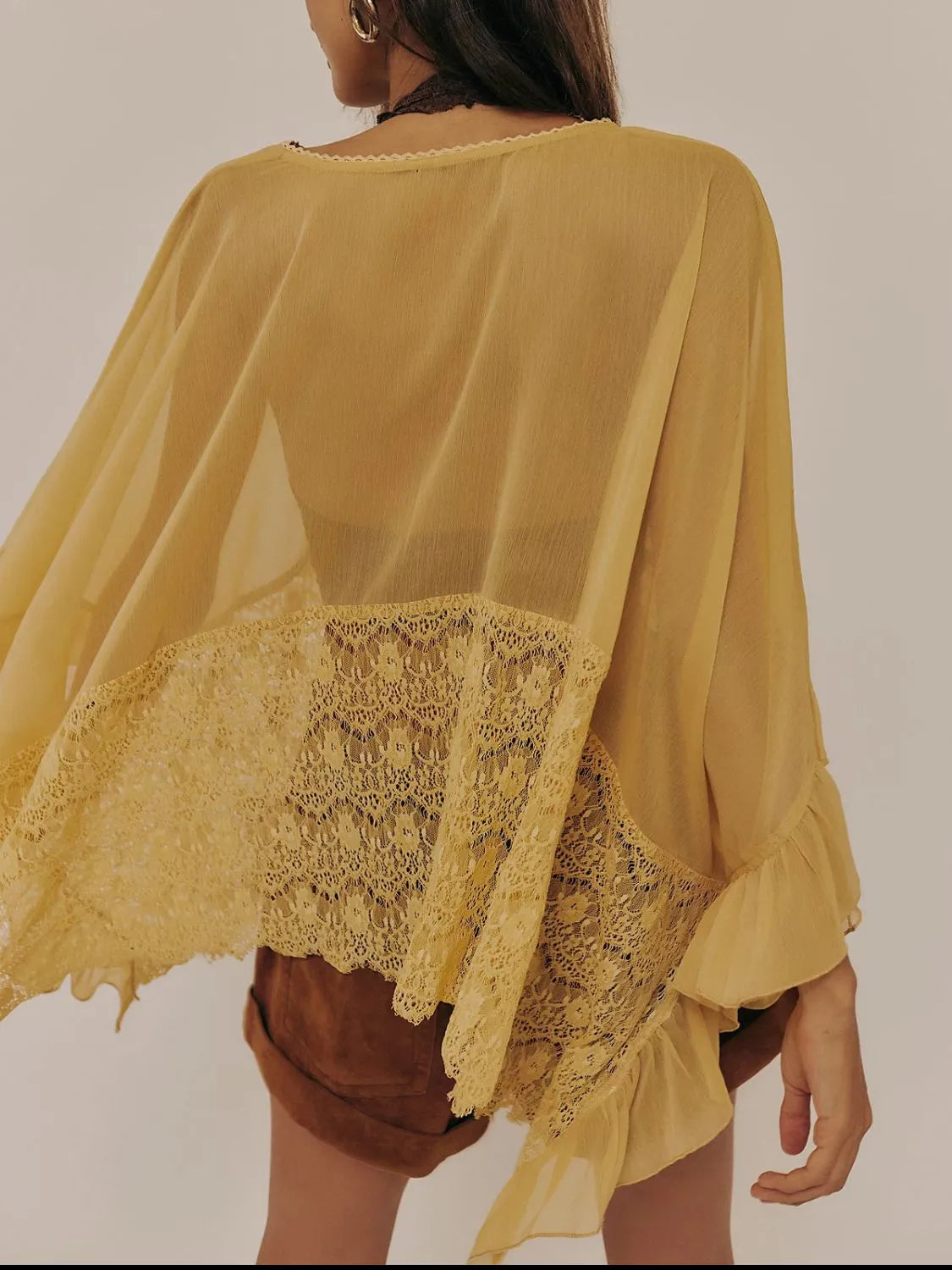 Sophie Lace Sheer Top