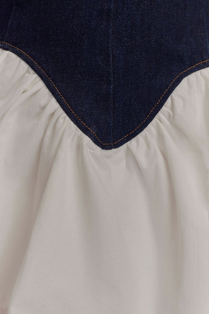 DENISE | HALTER MINI DRESS