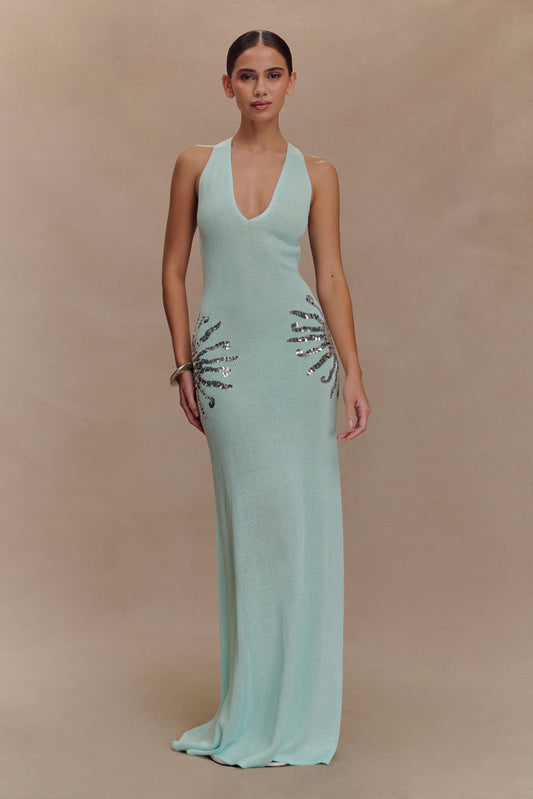 Alissa Sequin Maxi Dress