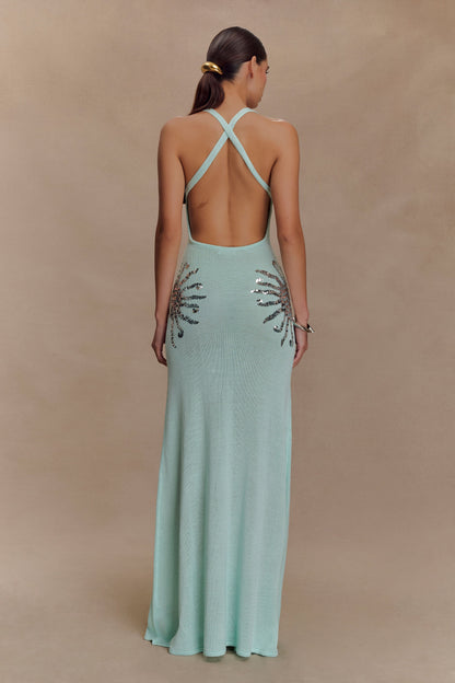 Alissa Sequin Maxi Dress