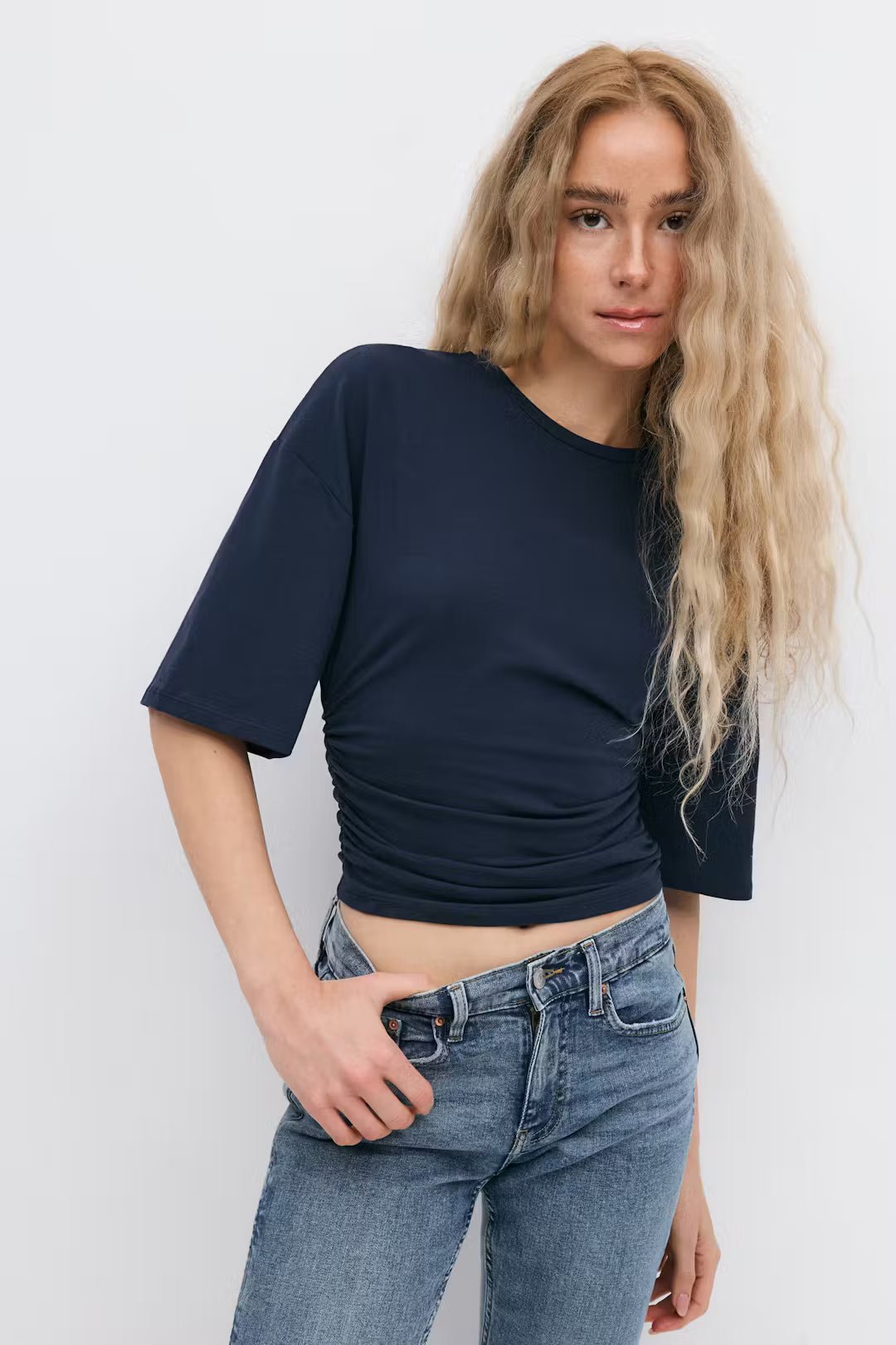 Celine Ruched Tee