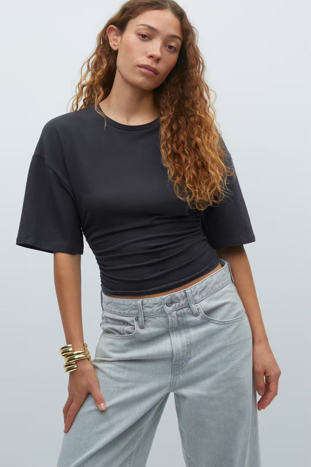 Celine Ruched Tee