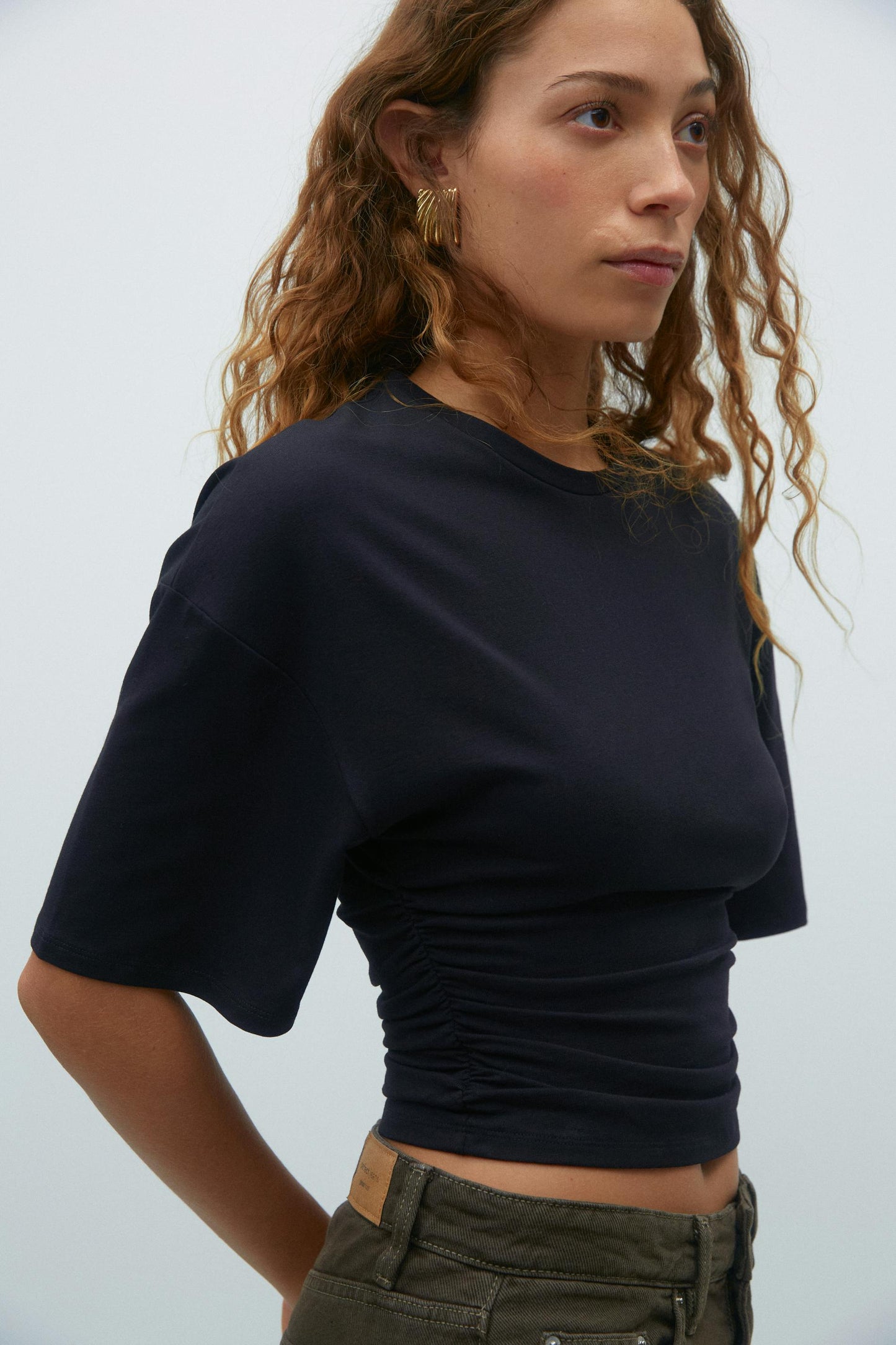 Celine Ruched Tee