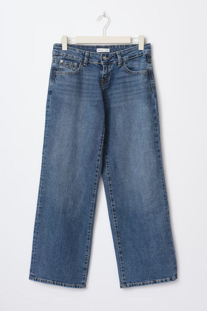 Eleni Low Wide Jeans