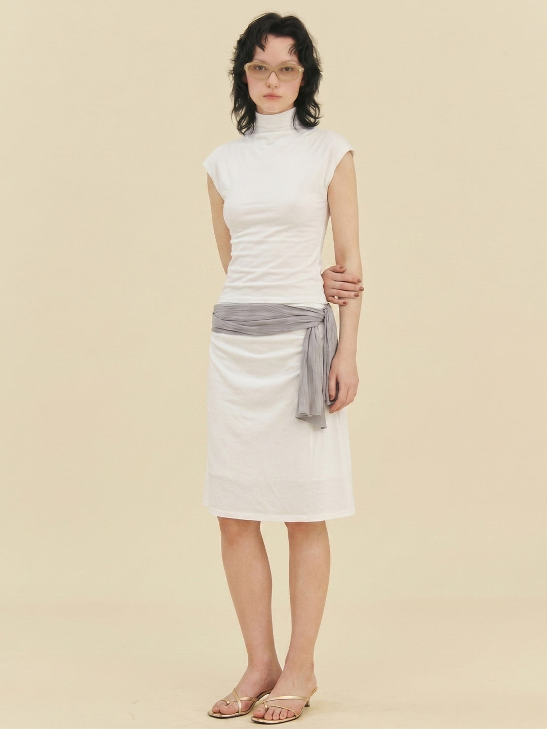 Creative Color-blocked Top