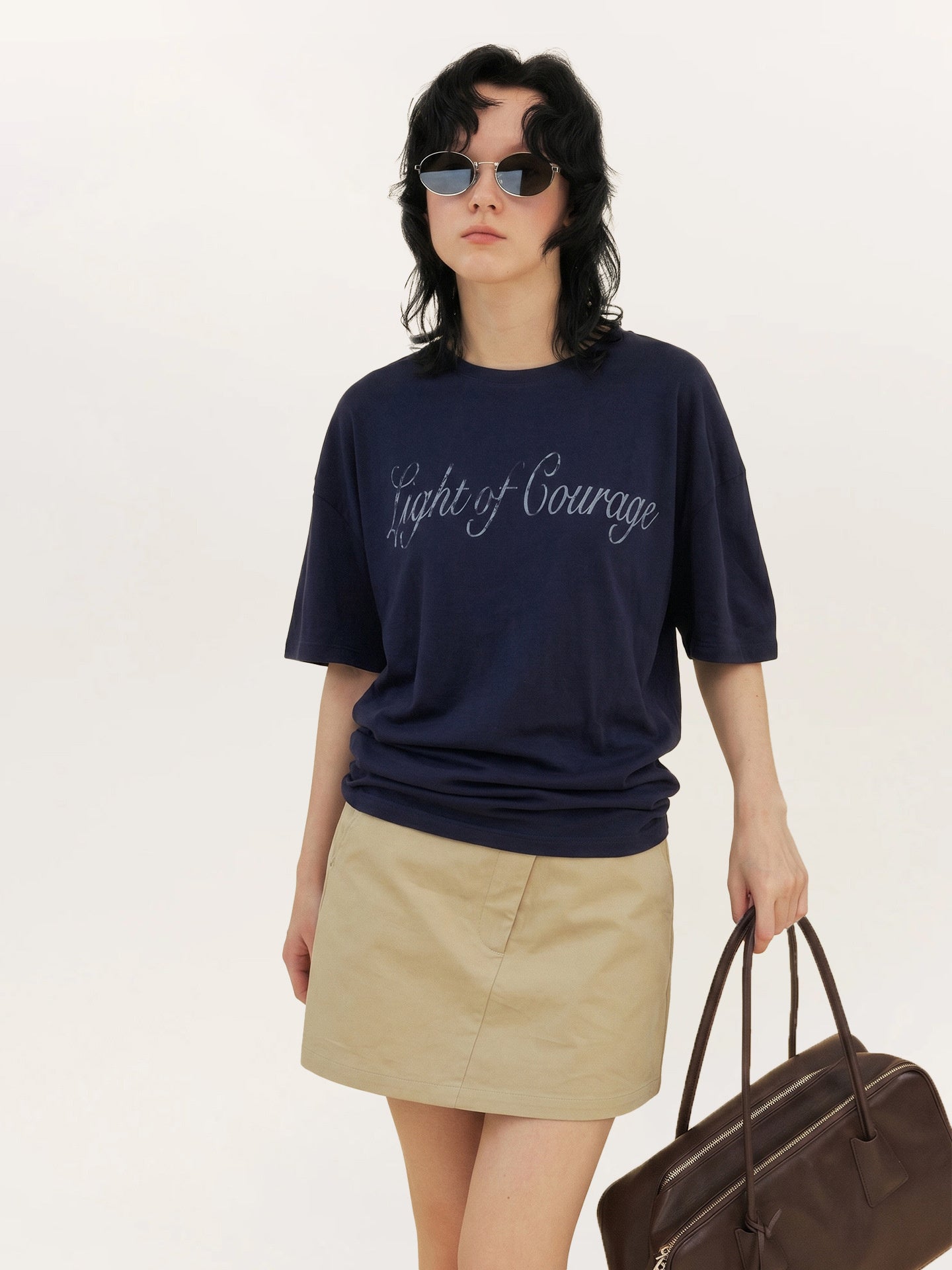 Creative Asymmetrical Print Top