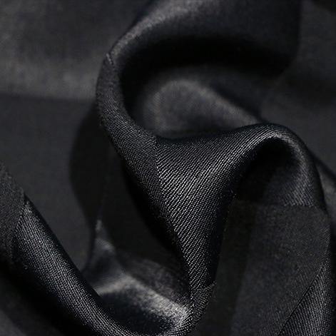 French o neck silk dresses Fabrics black Maxi Dress summer