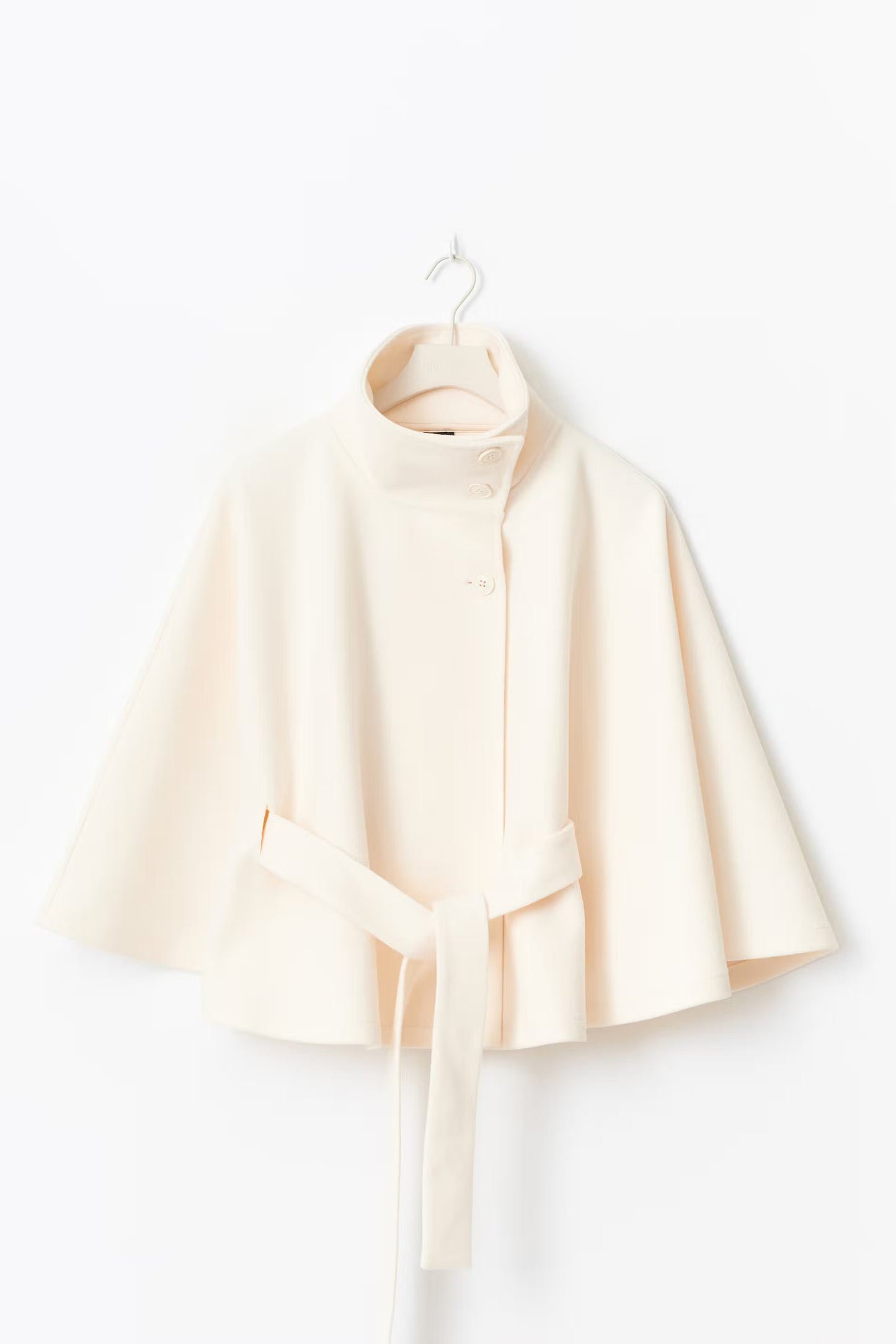 Serena Belted Cape Coat