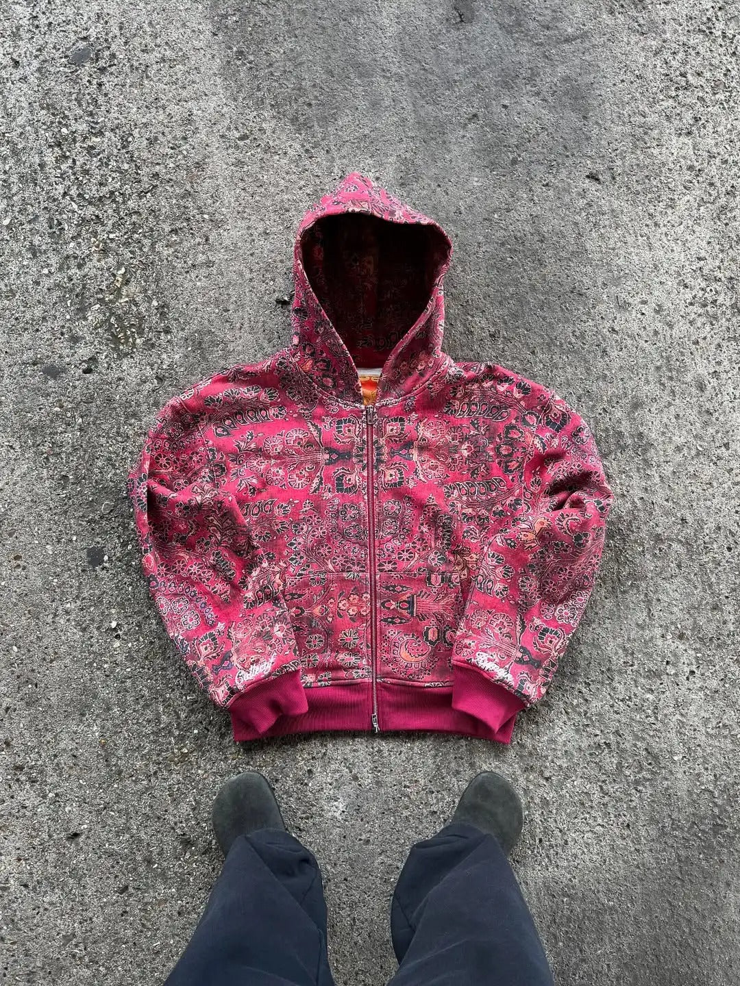 Retro Gothic Street Hoodie