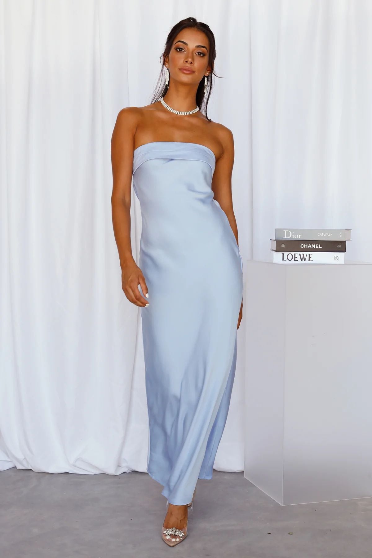 Strapless Maxi Dress