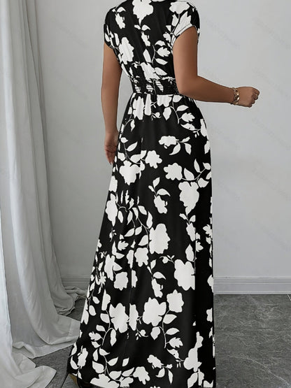 Hit Flowers Plants And Flowers Maxi Dresses