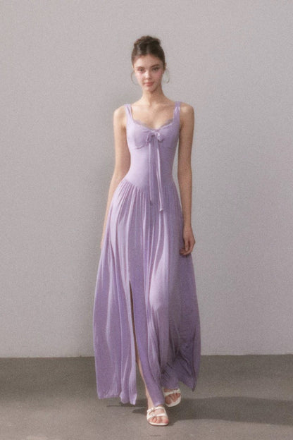 | Lace Knit Maxi Dress