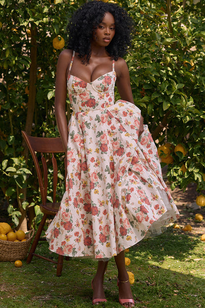 High-End Princess Dress French Mesh Big Double-Layer Suspender Dress