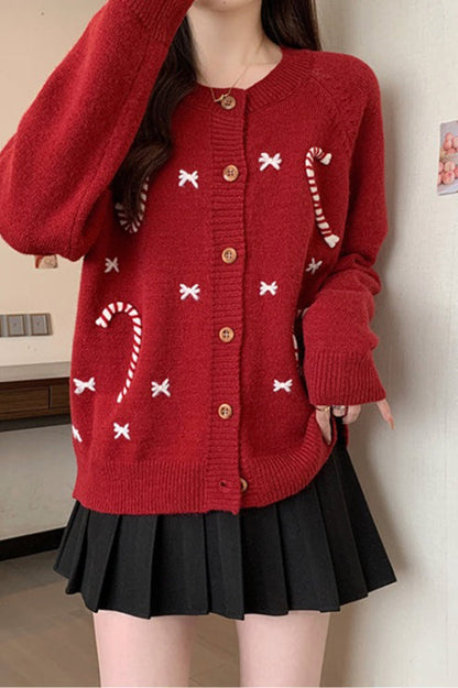 Soft Crochet Knit Cardigan