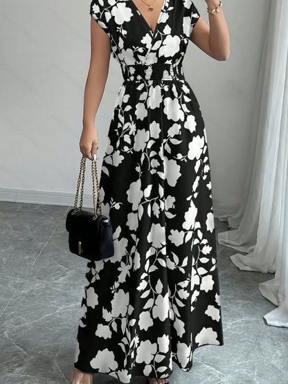 Hit Flowers Plants And Flowers Maxi Dresses