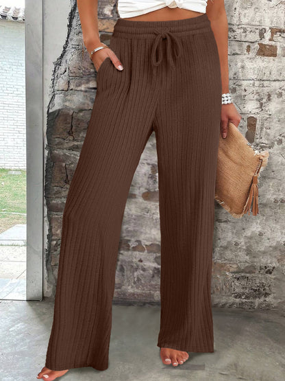 Solid Color Versatile Trousers