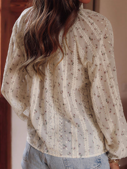 Chiffon Tassel Shirt