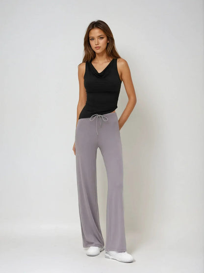 Modern Flow Draped Sleeveless Top