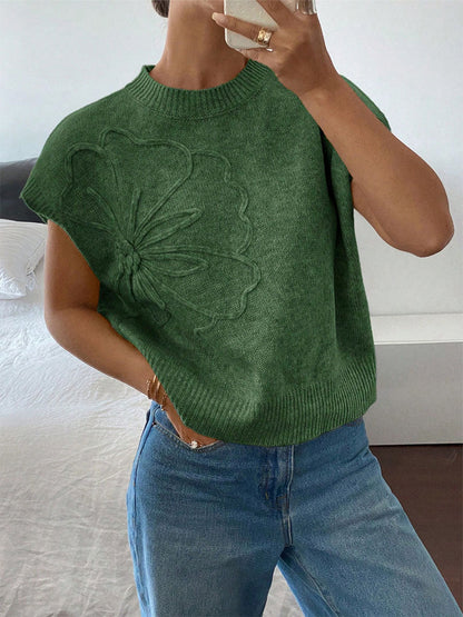 Soft Laidback Embroidered Knitwear