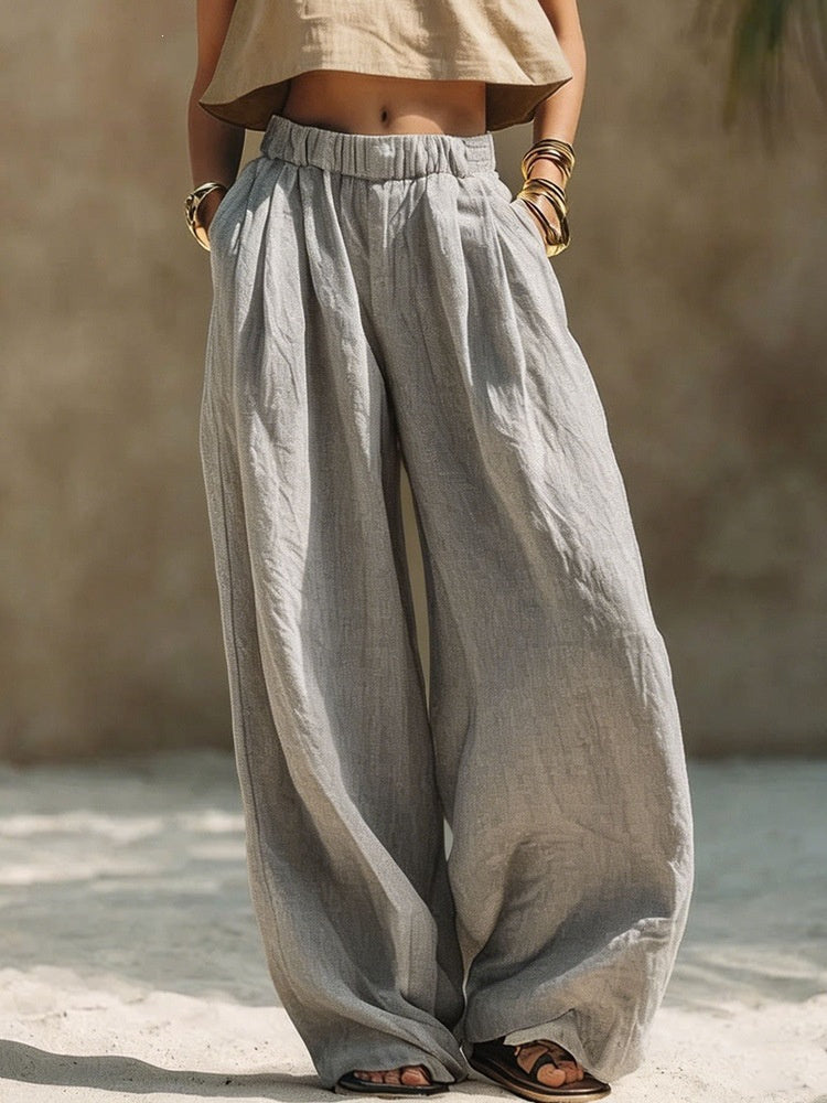 Solid Color Midi Dress
