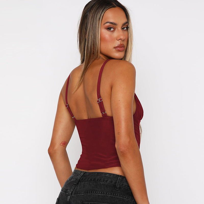 Warsaw Top - Maroon