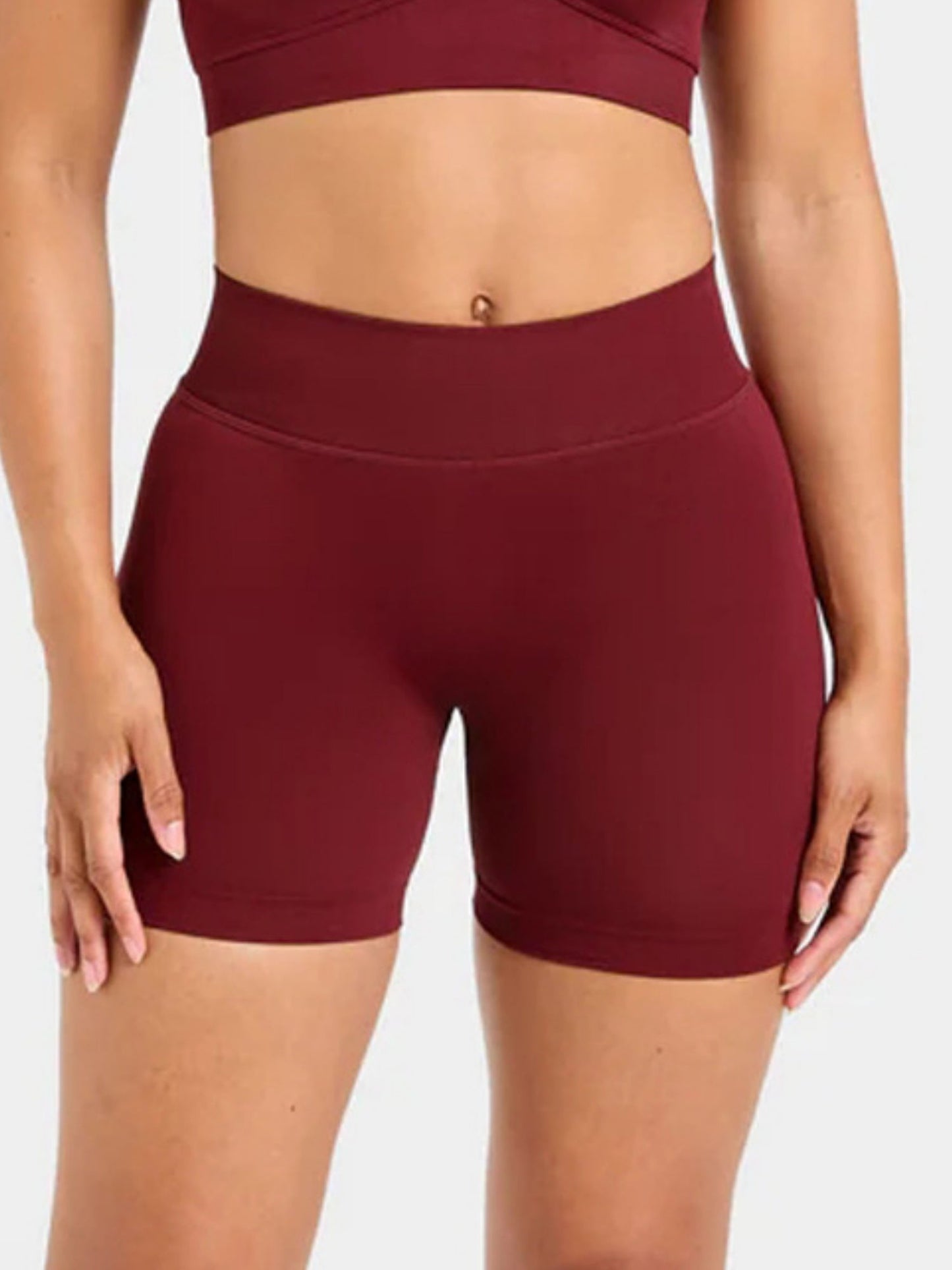 Seamless Quick-drying Buttock Lifting Exercise And Fitness Yoga Shorts