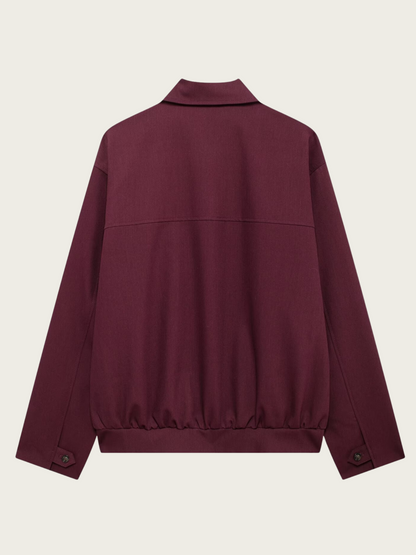 Eliza Collared Bomber Jacket