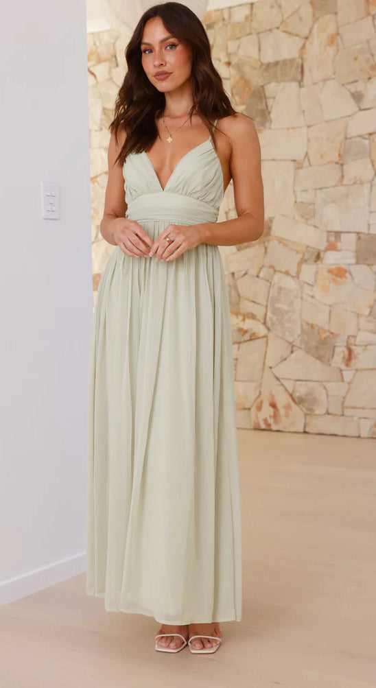 Croft Dress - Green