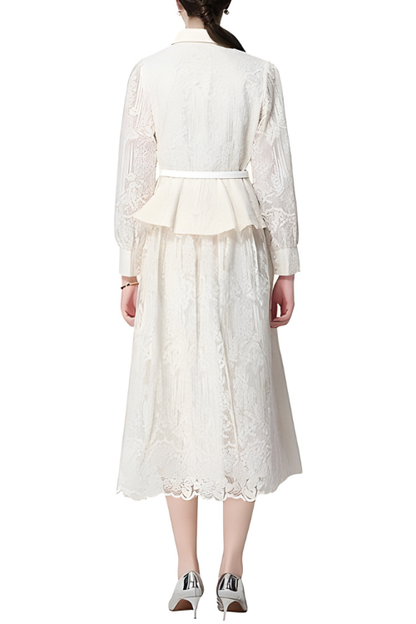 Kaimilian Elegant Midi Dress