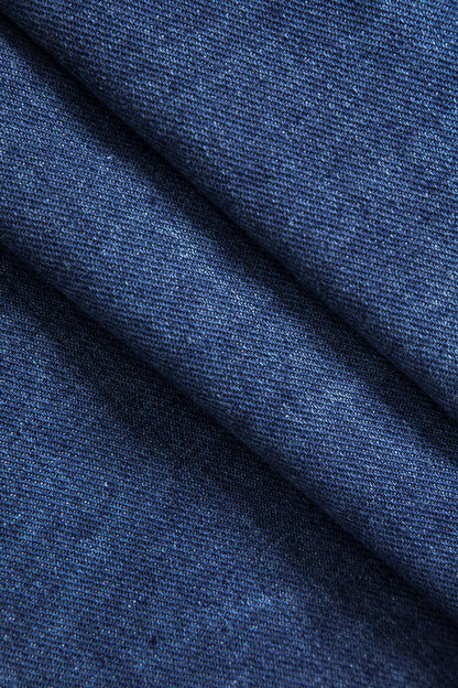 Denim Button Pocket Long Sleeve Outerwear