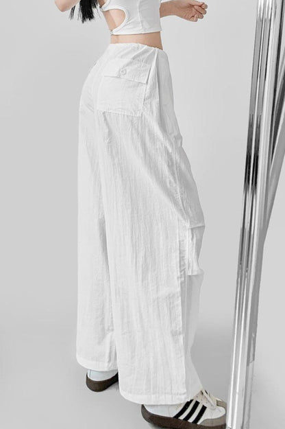 Vintage Cargo Wide Leg Relaxed Pants