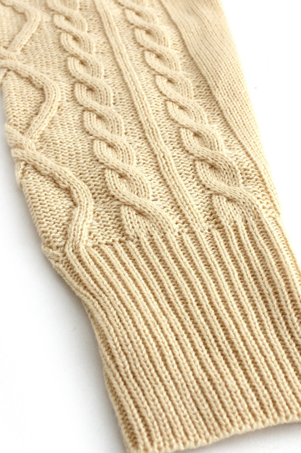 Cable Knit Mock Neck Open-Back Arch Cutout Sweater Mini Dress