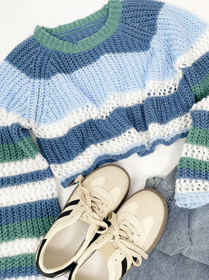 Caribbean Cropped Sweater