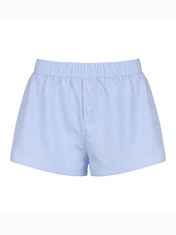 Stripe Print Shorts