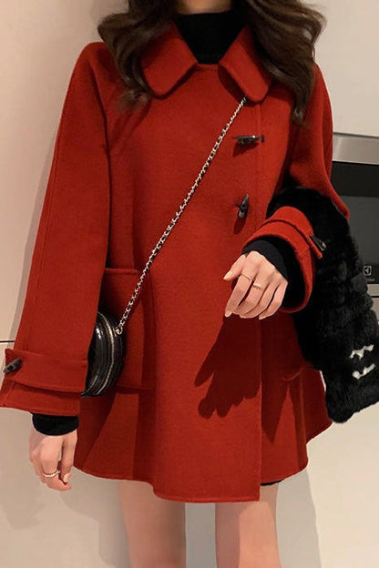 Toggle Coat Wool Blend Coat