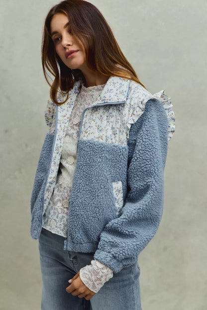 Feathers Sherpa Jacket