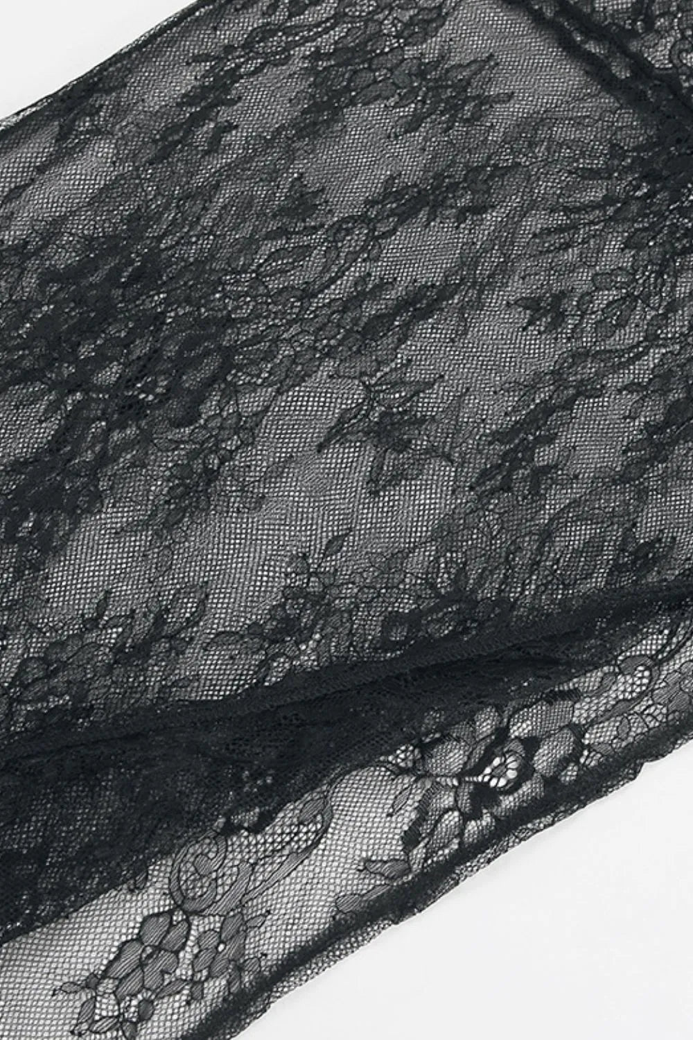 Santi Lace Sheer Top