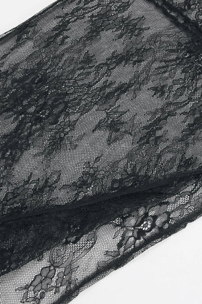 Santi Lace Sheer Top