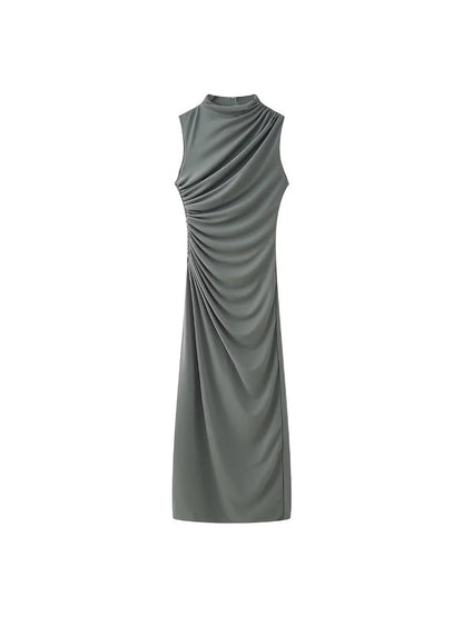 Sleeveless Midi Dress